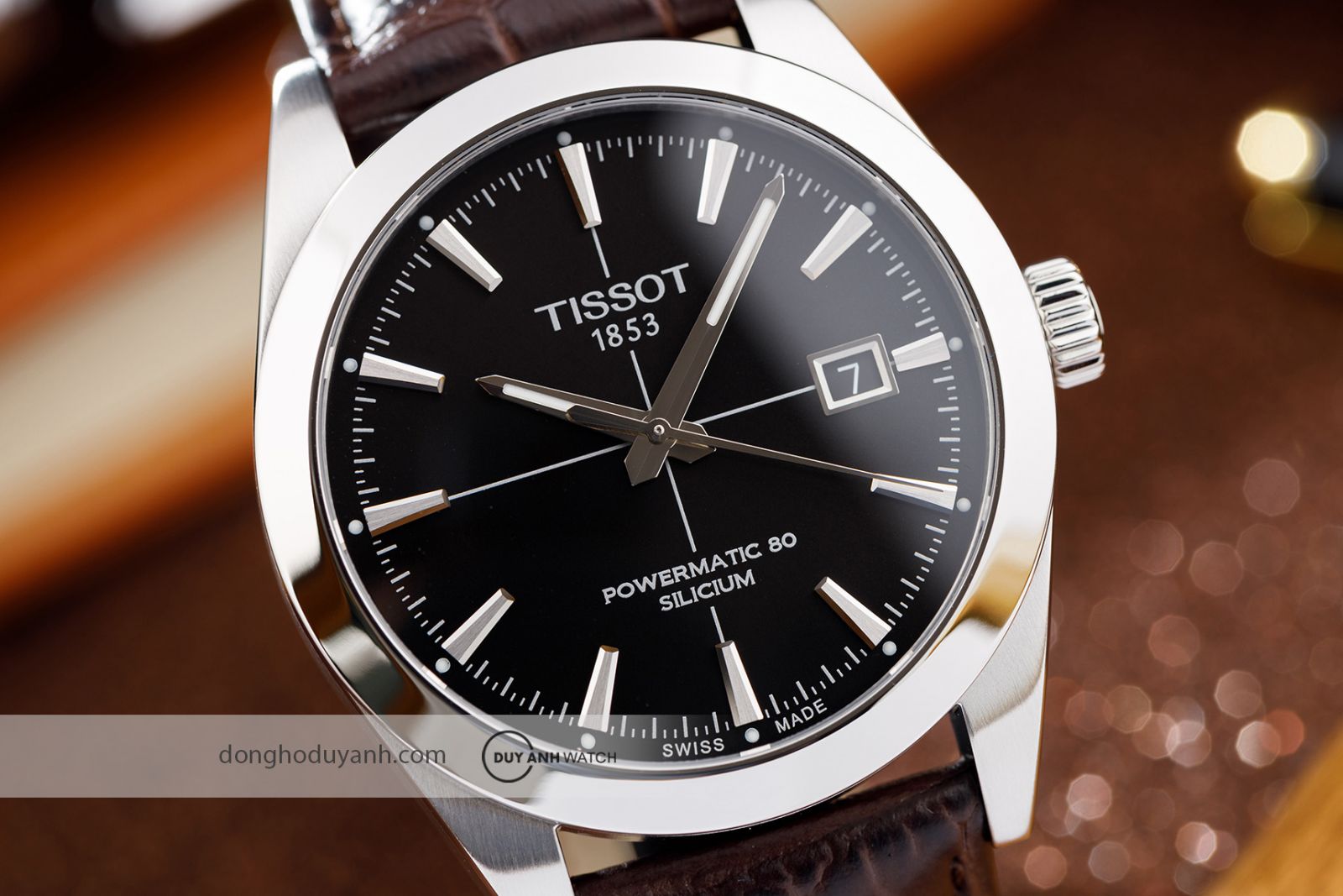 Mặt số Tissot Gentleman Powermatic 80 Silicium T127.407.16.051.01
