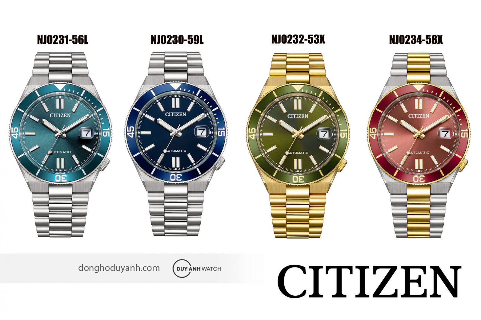 Bộ sưu tập Citizen Tsuyosa Shore 2026