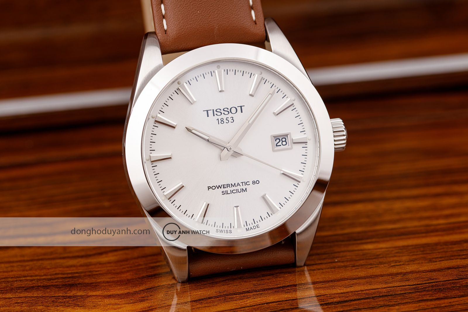 Mặt số Tissot Gentleman Powermatic 80 Silicium T127.407.16.031.00