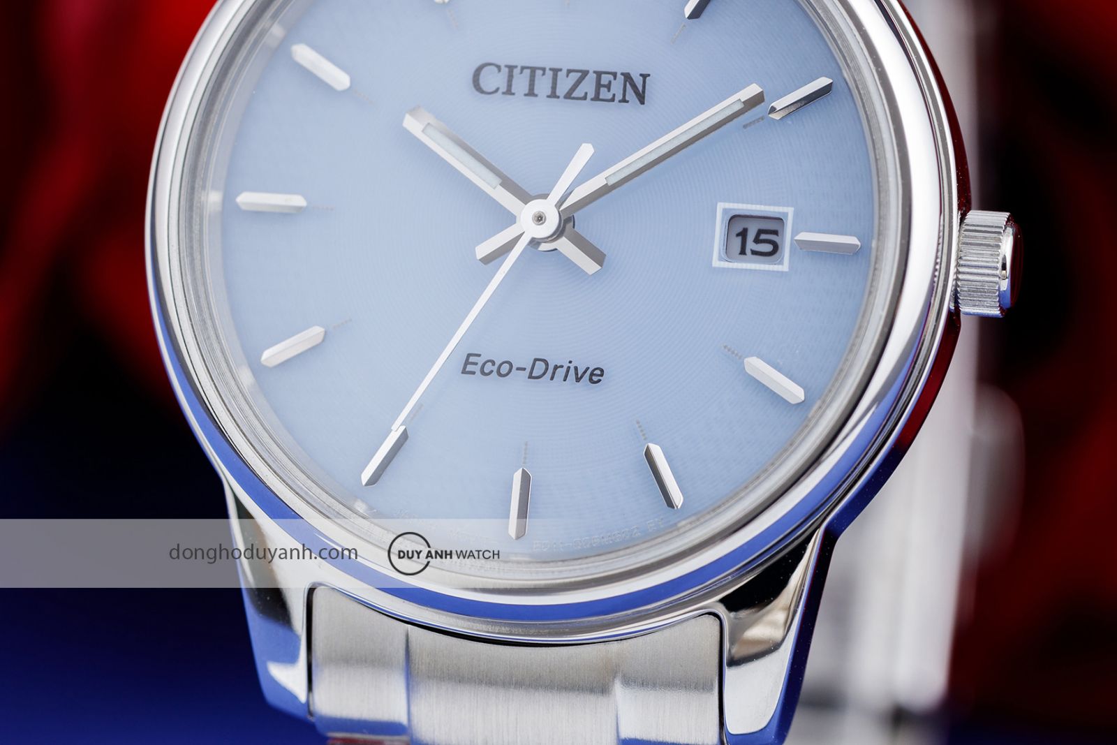Mặt kính đồng hồ nữ Citizen Eco-Drive EW2318-73L