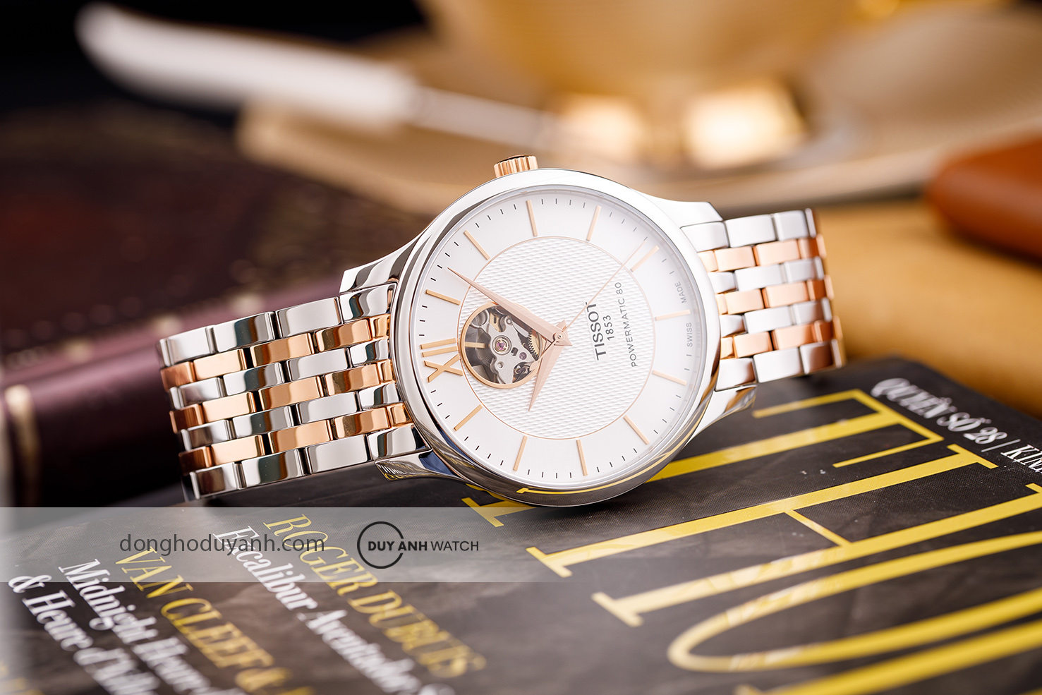 Tissot Tradition Powermatic 80 Open Heart T063.907.22.038.01
