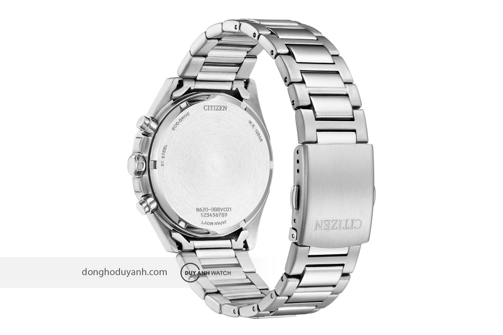 Mặt đáy của Citizen Eco-drive CA4590-81A