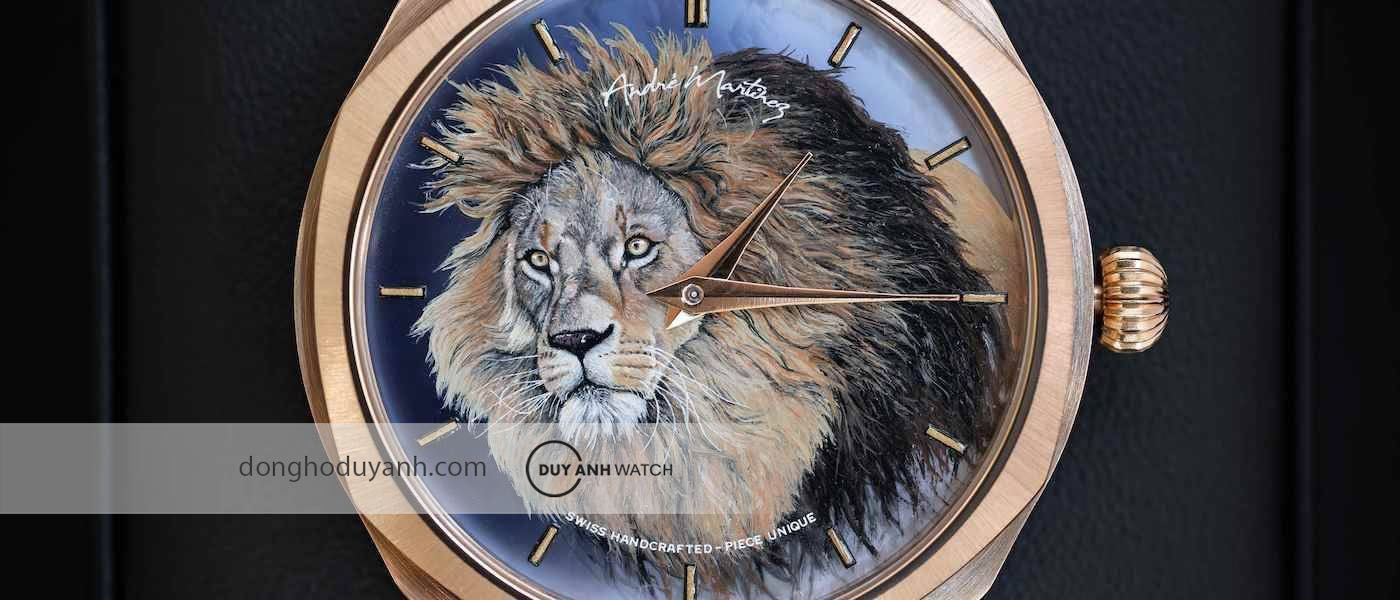 Đồng hồ được vẽ tiểu họa bởi Andre Martinez
