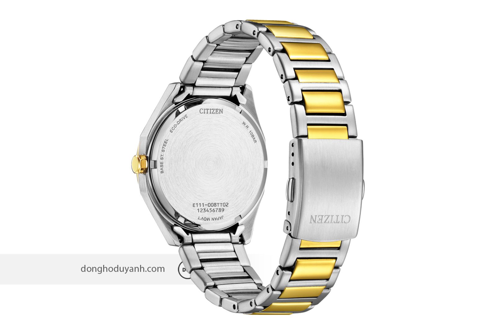 Mặt đáy Citizen Eco-Drive BM7624-82A