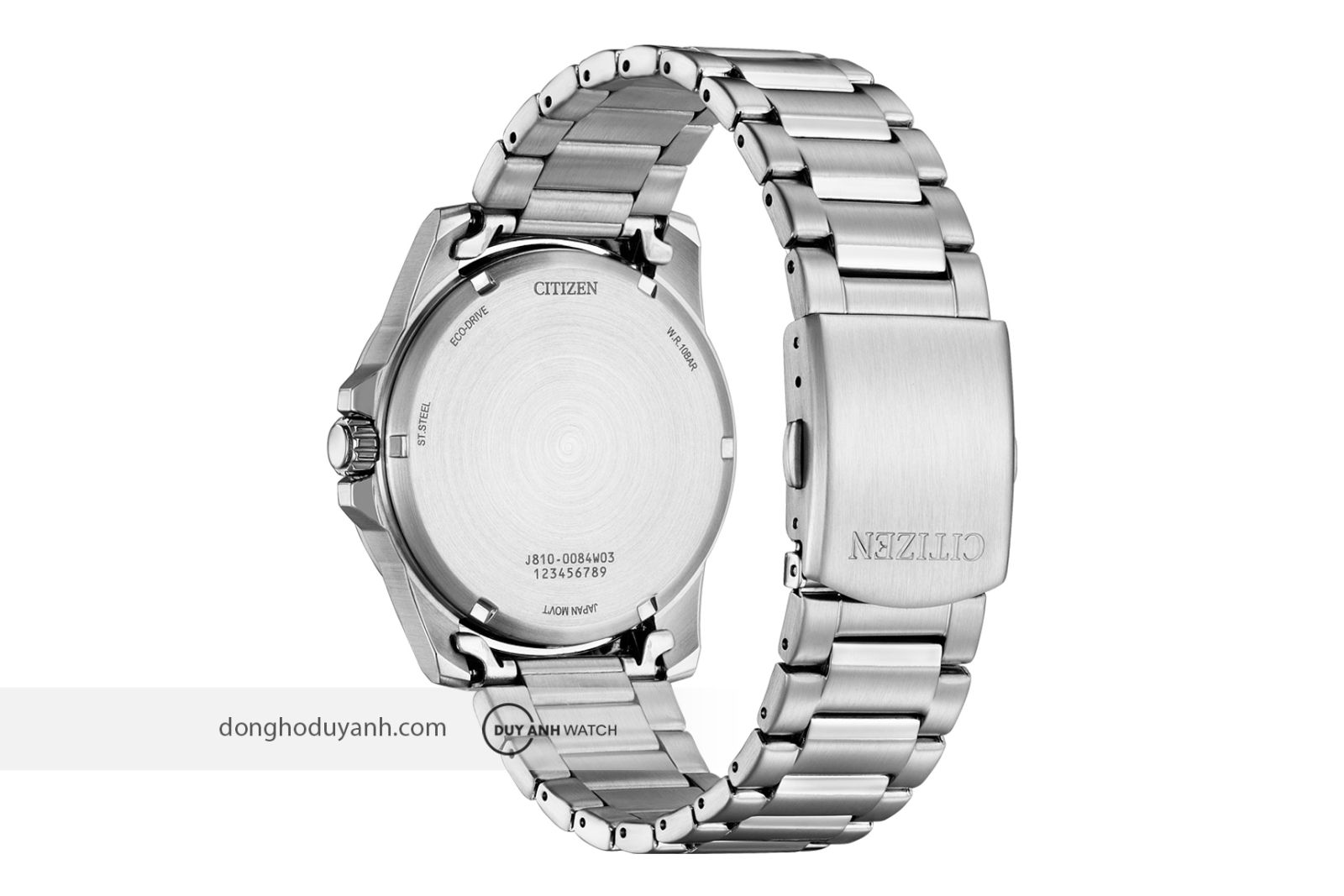 Mặt đáy Citizen Eco-Drive AW1811-82X