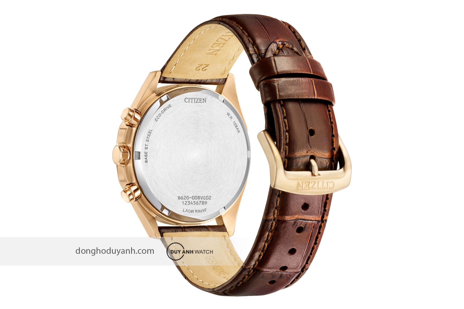 Mặt đáy Citizen Eco-Drive CA4593-15A