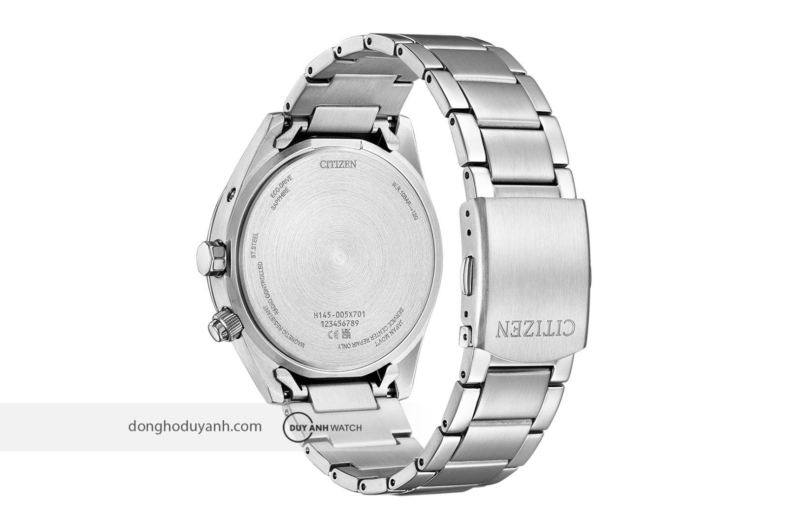 Mặt đáy Citizen Eco Drive Radio Controlled CB0270-87A