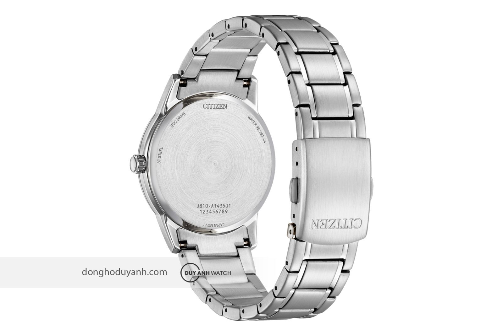 Mặt đáy Citizen Eco-Drive AW1780-84L