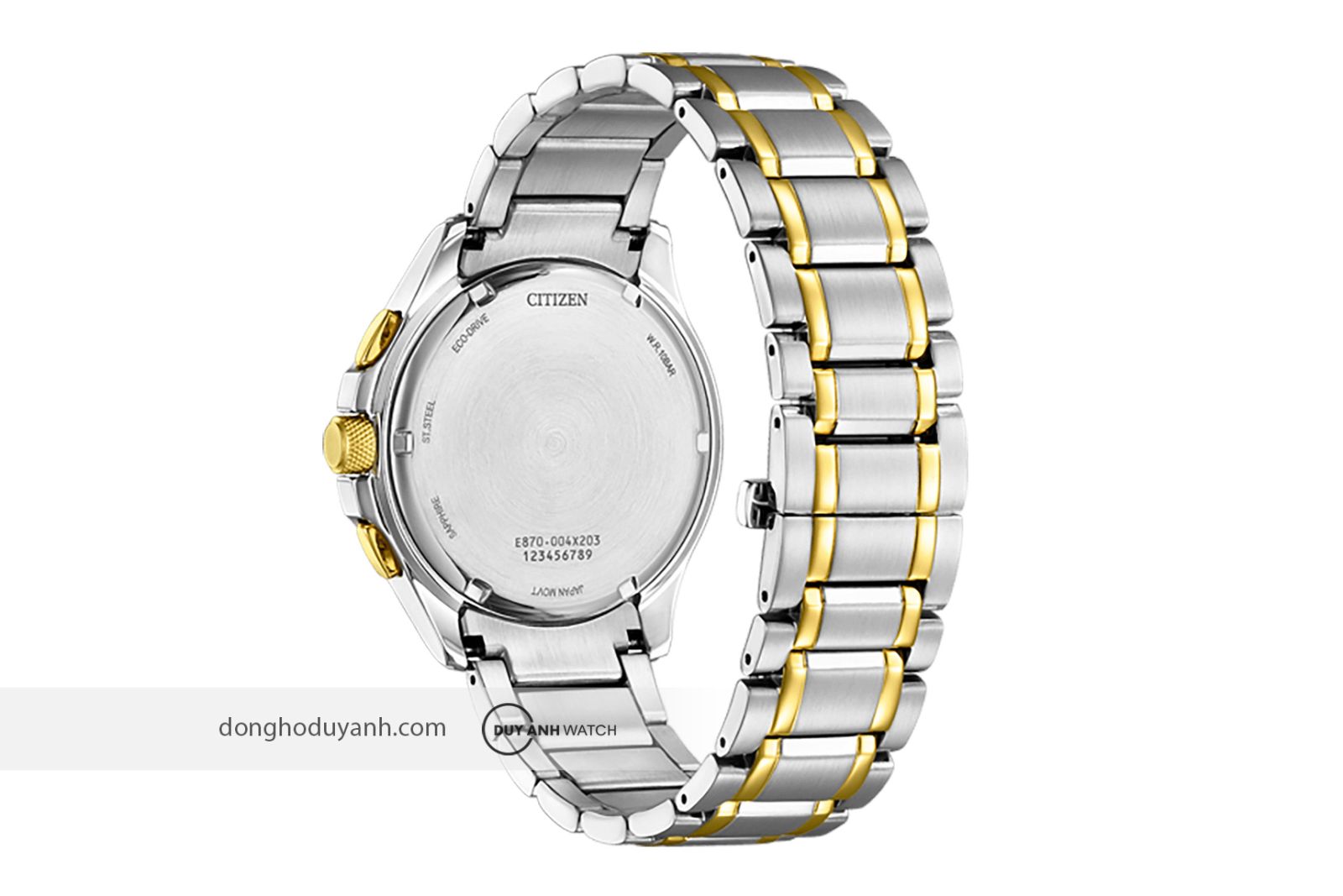 Mặt đáy Citizen Eco-Drive BL8164-57E