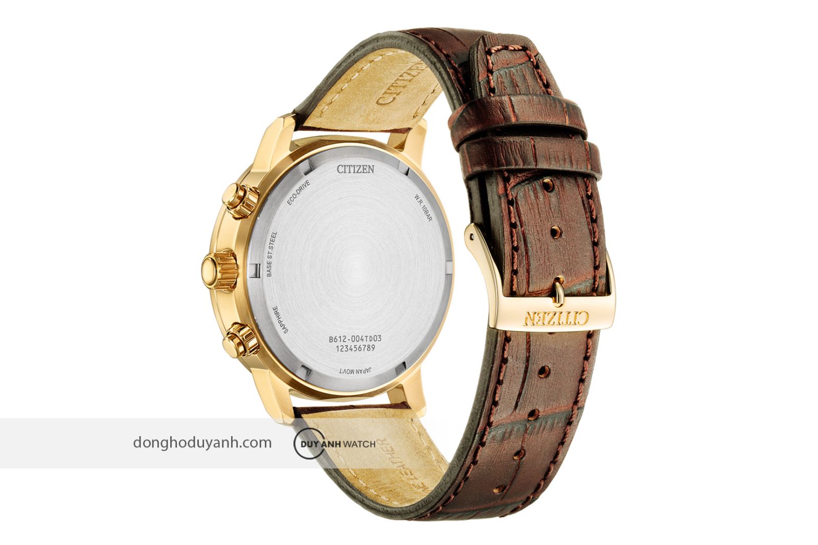 Mặt đáy Citizen Eco-Drive CA0843-11H