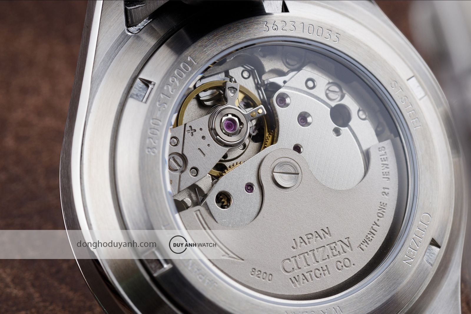 Bộ máy đồng hồ nam Citizen C7 NH8391-51A