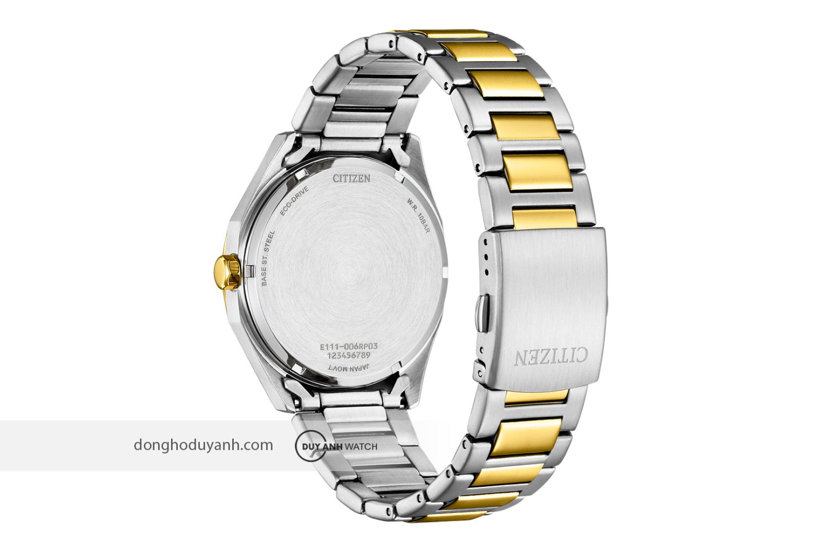 Mặt đáy Citizen Eco-Drive BM7604-80E