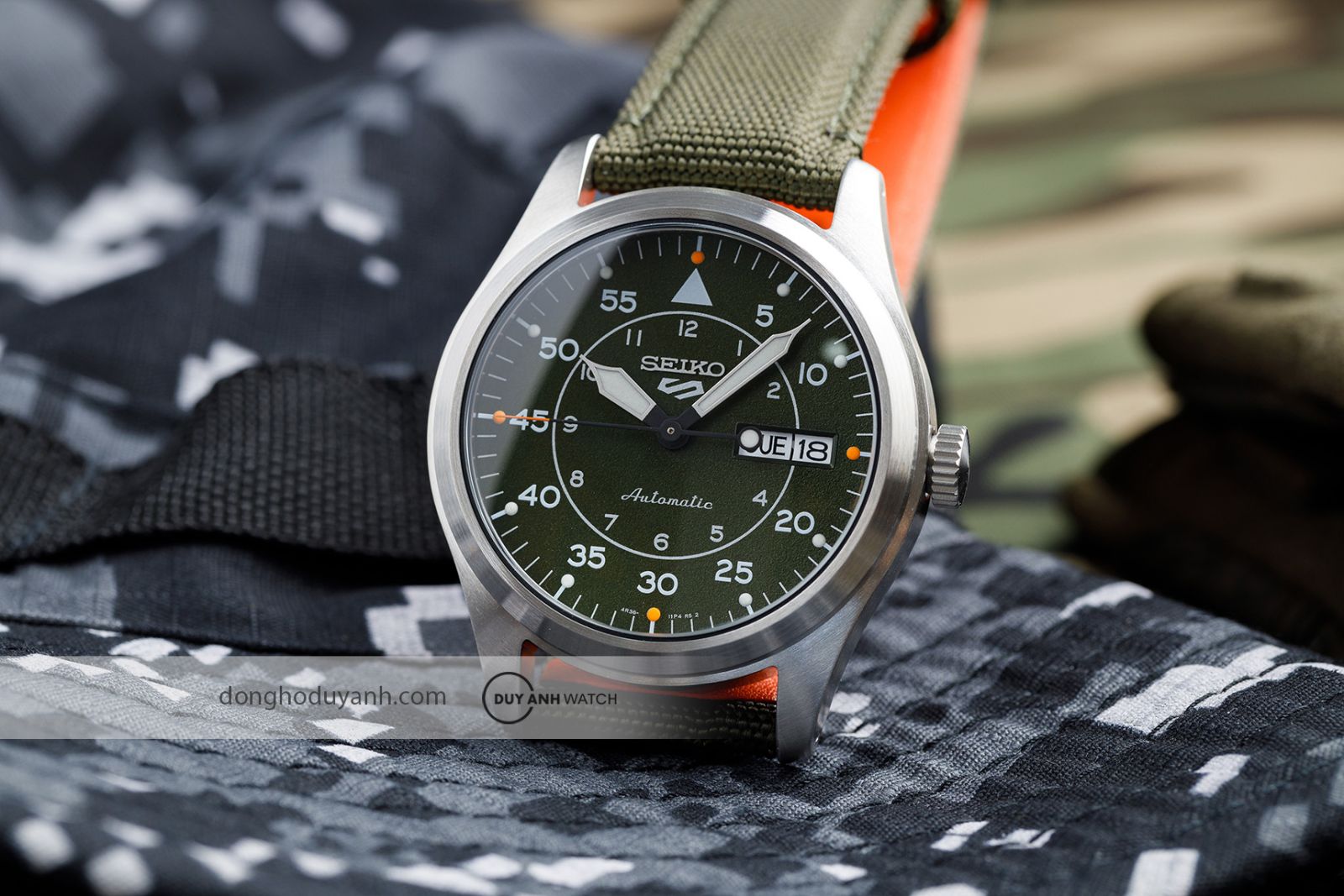 Seiko 5 Sports Field Quân Đội SRPH29K1
