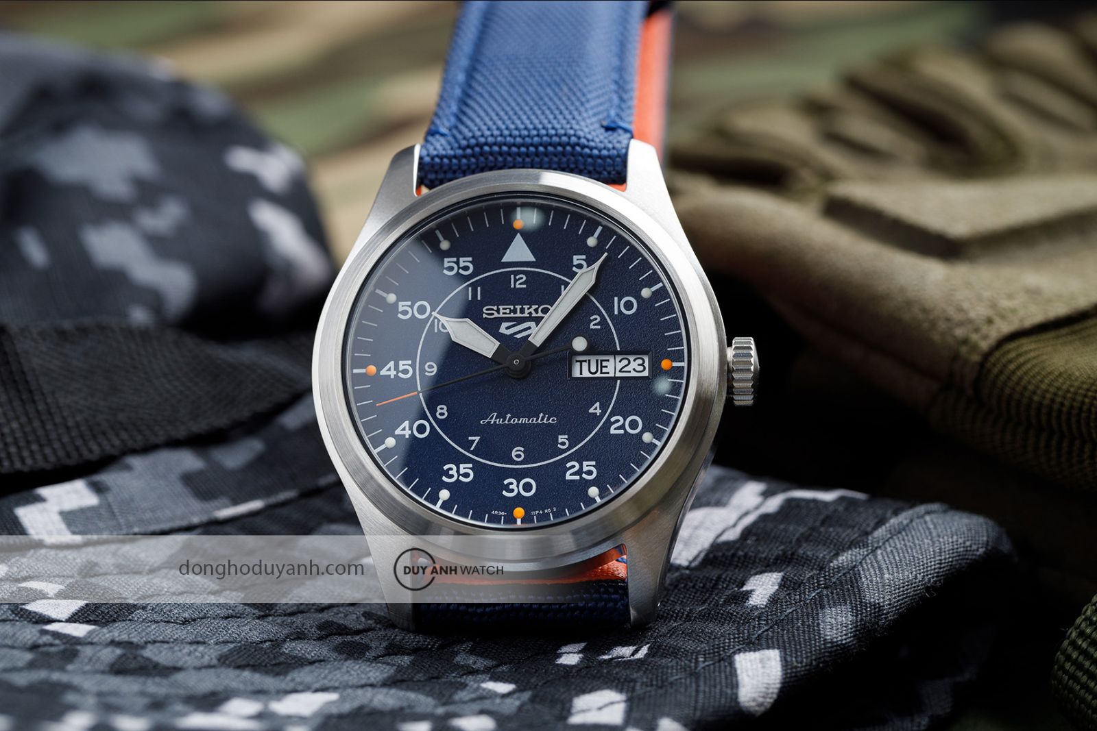 Seiko 5 Sports Field Quân Đội SRPH31K1