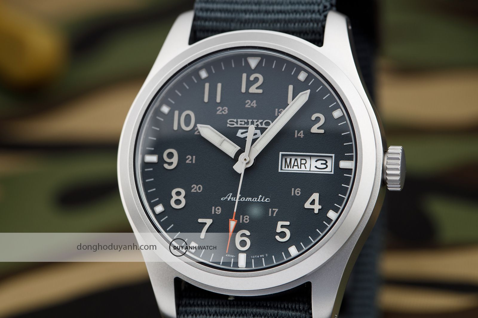 Seiko 5 Sports Field Quân Đội SRPG31K1