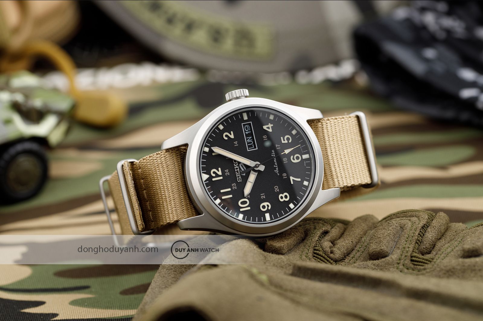 Seiko 5 Sports Field Quân Đội SRPG35K1