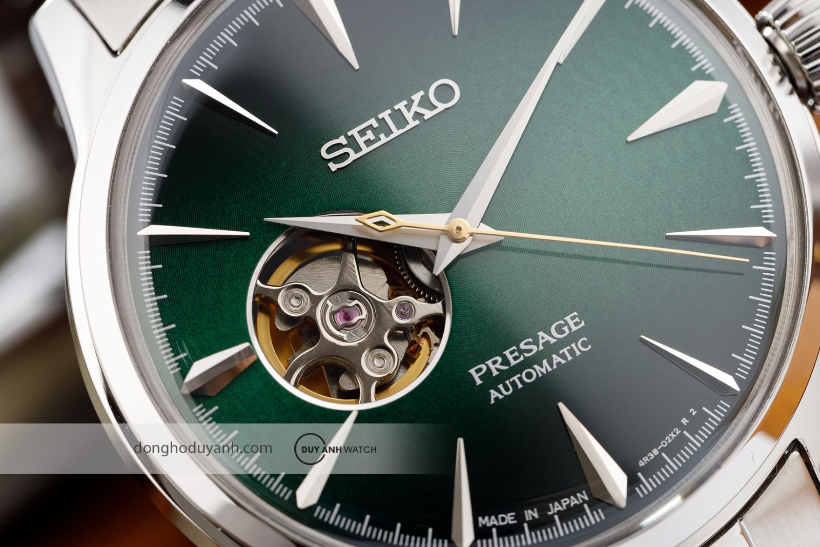 Mặt số Seiko Presage Cocktail Grasshopper SSA441J1