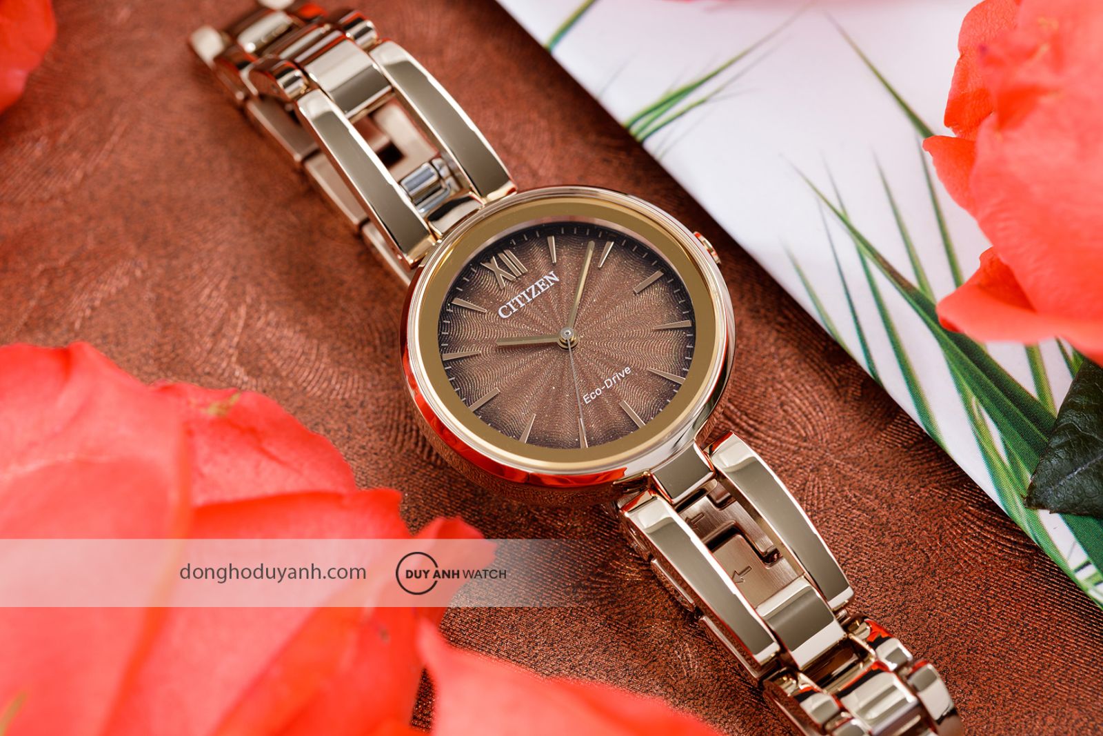Đồng hồ nữ Citizen Eco-Drive EM0809-83X