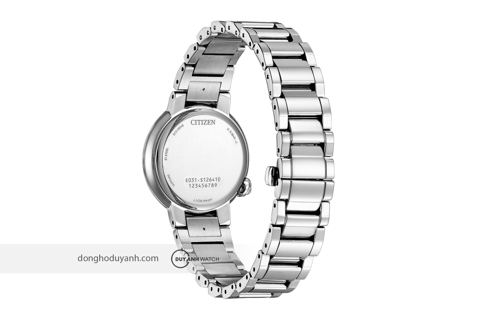 Mặt đáy Citizen L Eco-Drive EM0910-80N