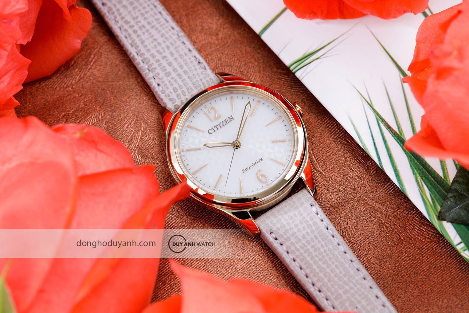 Đồng hồ nữ Citizen Eco-Drive EM0509-10A