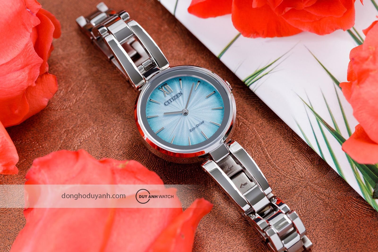 Đồng hồ nữ Citizen Eco-Drive EM0801-85X