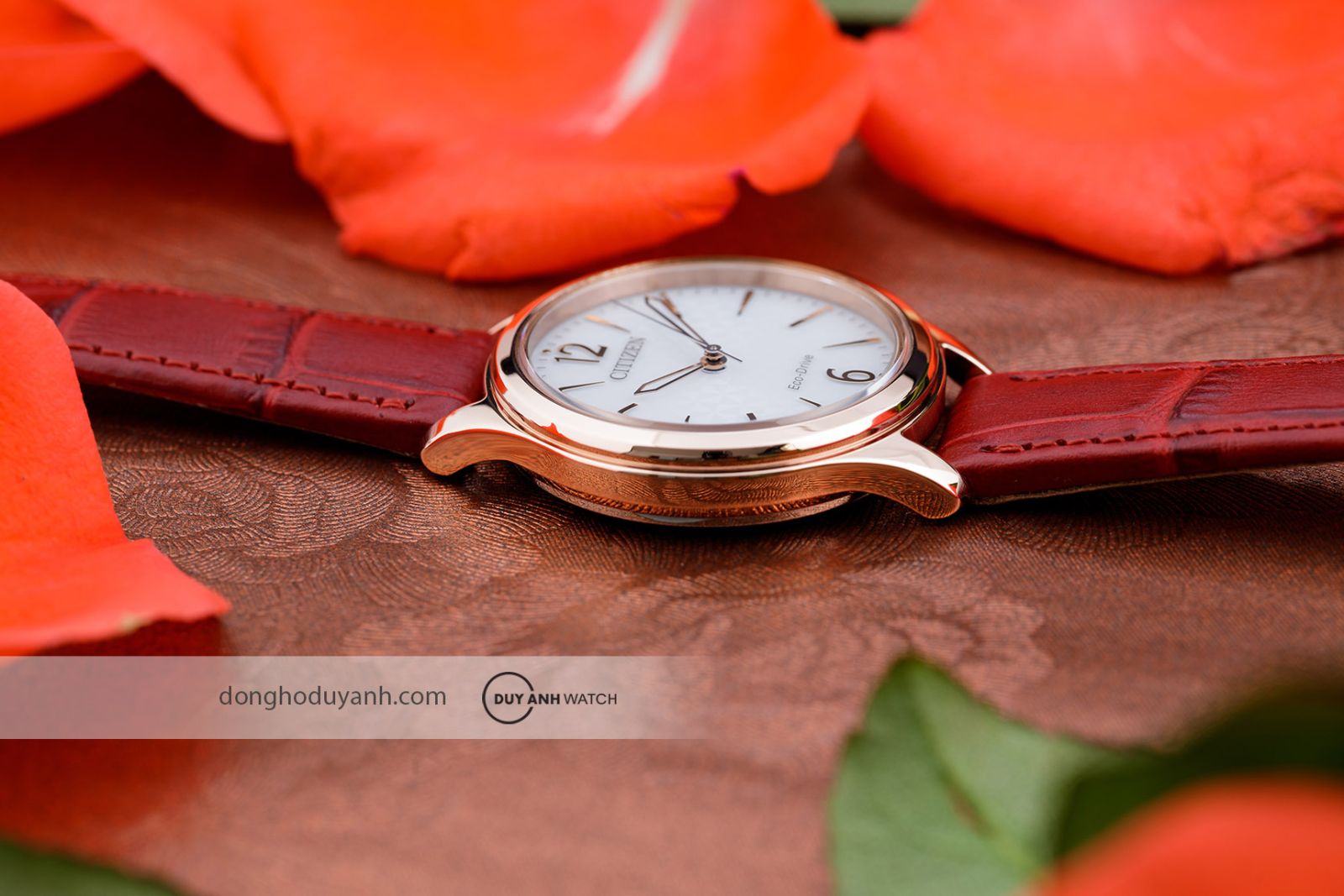 Cạnh bên Citizen Eco-Drive EM0508-12A