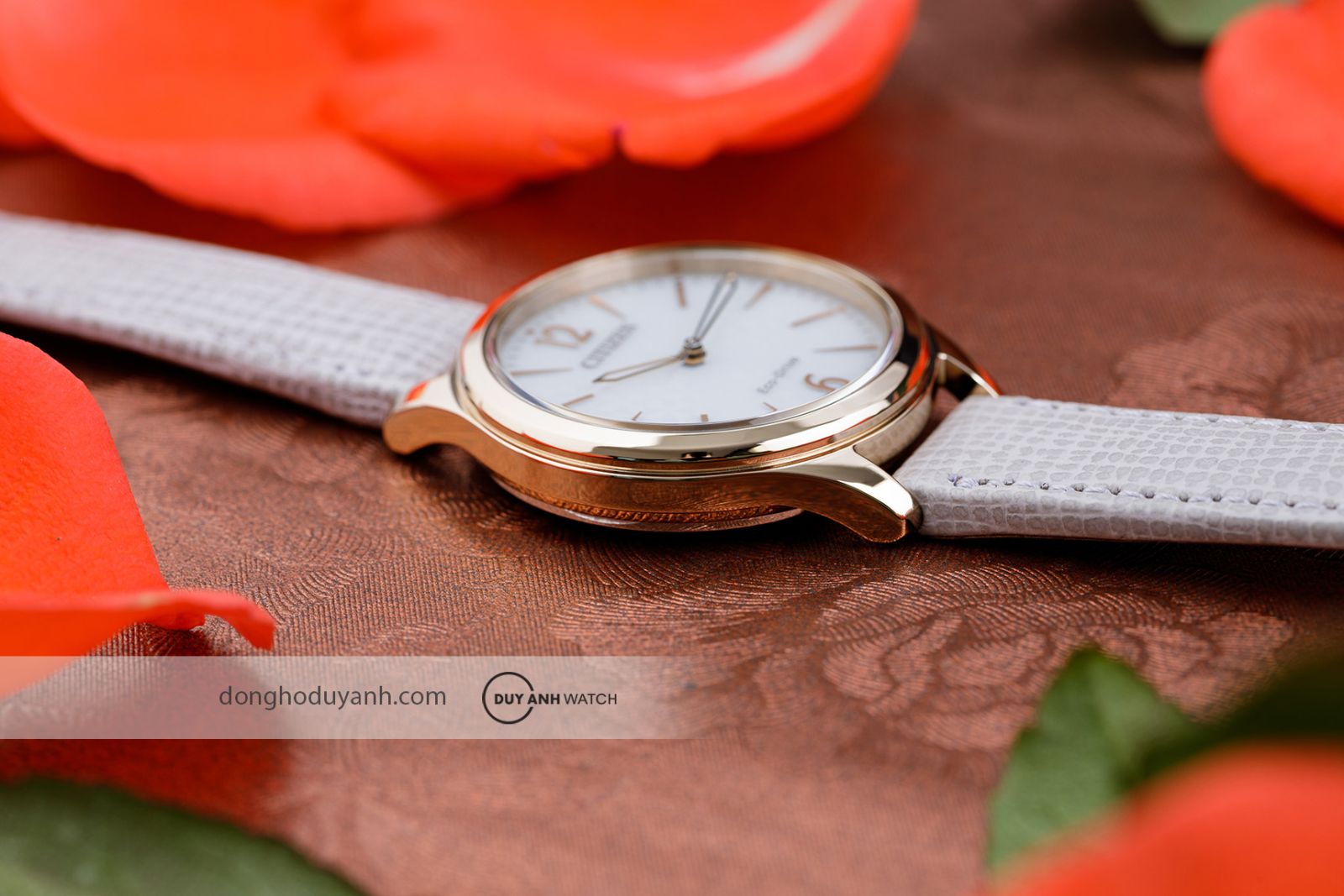 Cạnh bên Citizen Eco-Drive EM0509-10A