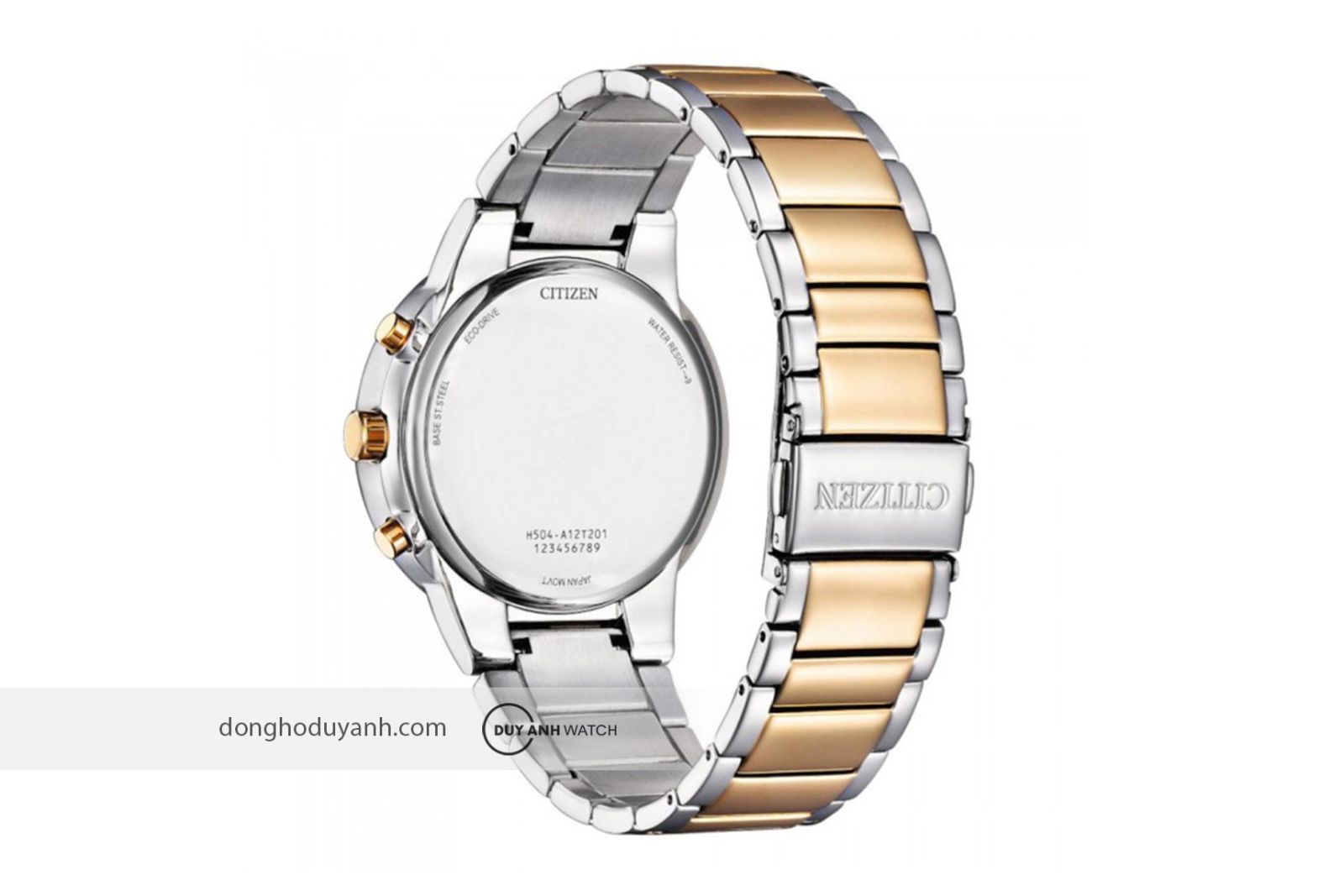 Mặt đáy của Citizen Eco-Drive AT2244-84X