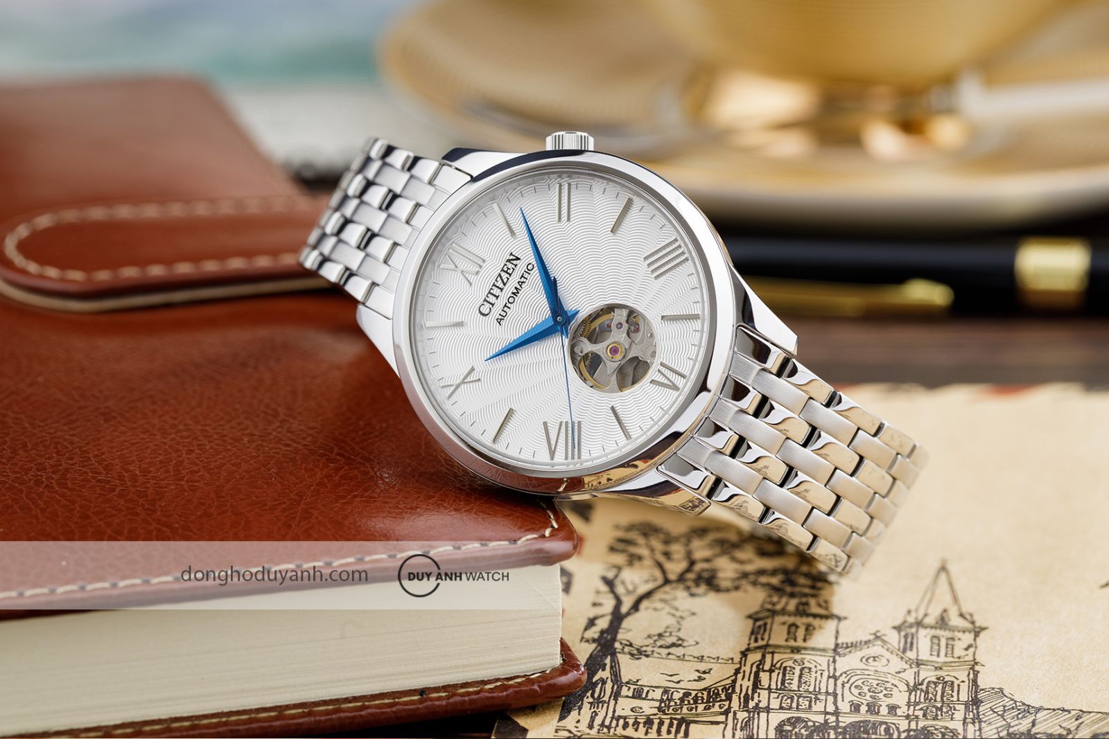 Đồng hồ nam Citizen Open Heart NH9130-84A