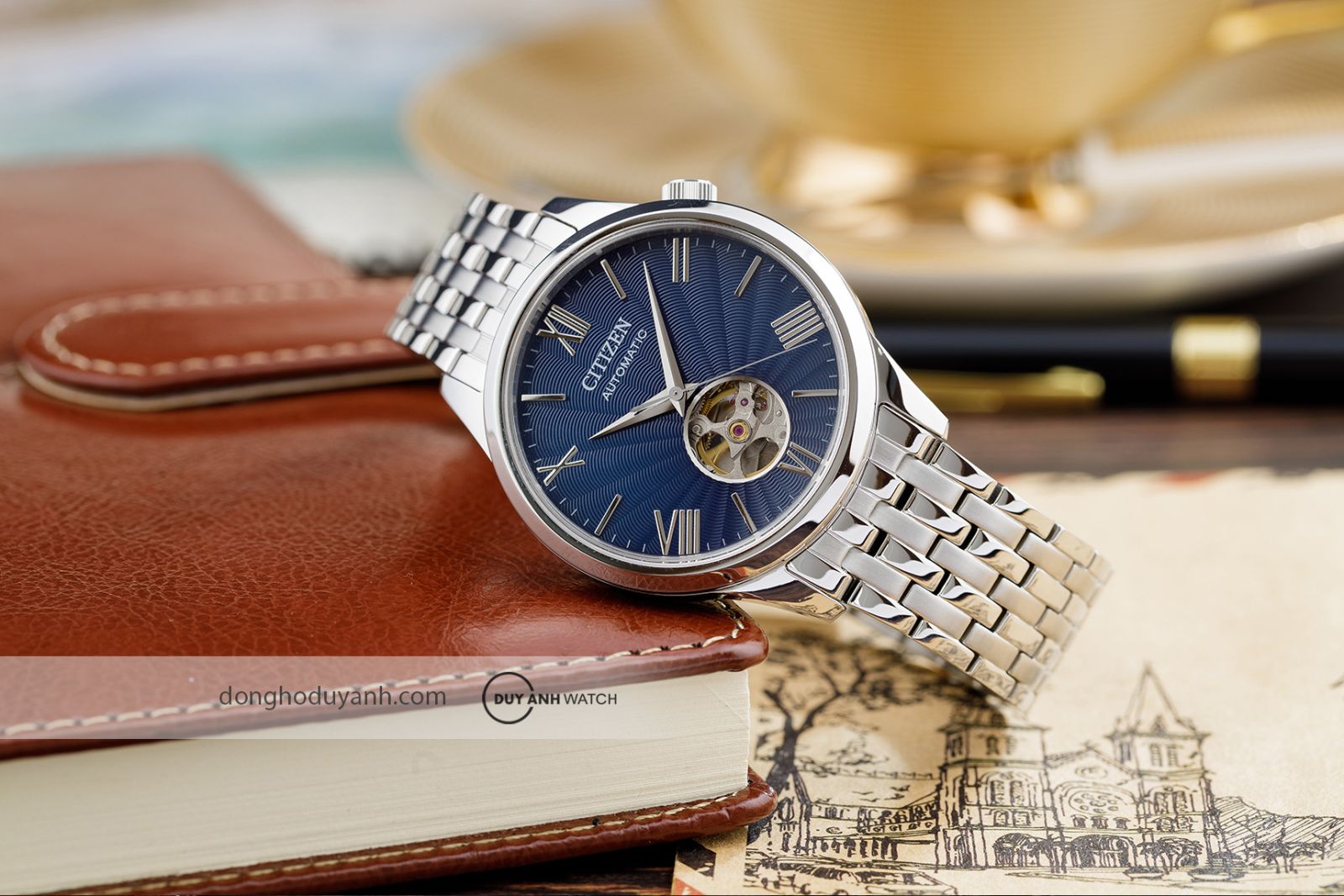 Đồng hồ nam Citizen Open Heart NH9130-84L
