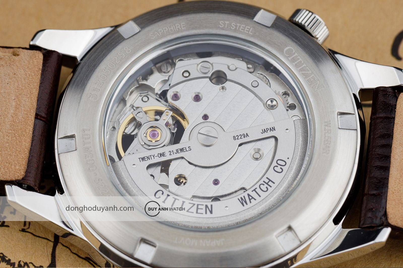 Bộ máy Citizen Open Heart NH9130-17A