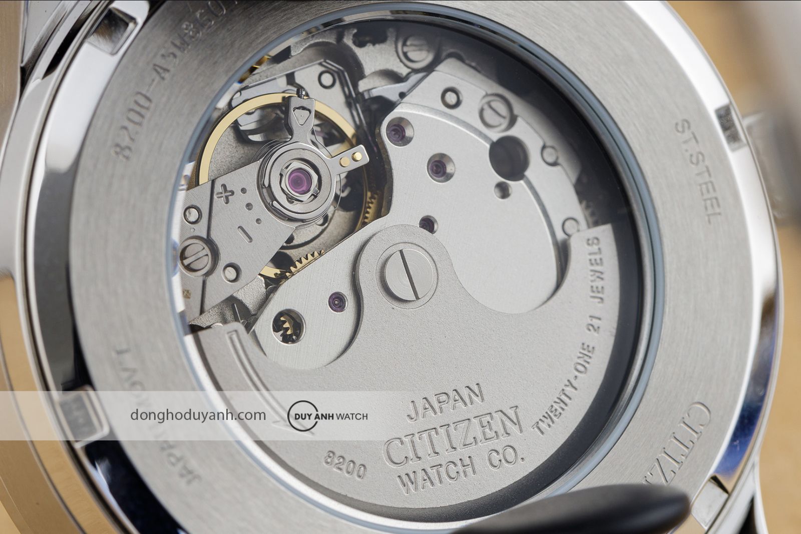 Mặt đáy Citizen NH8400-87E