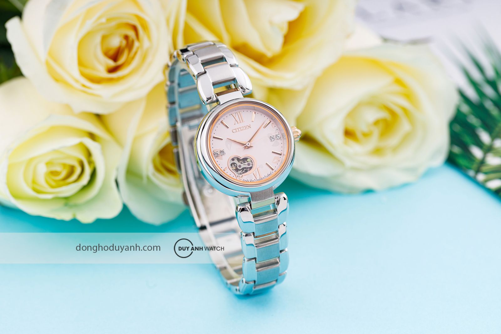 Đồng hồ nữ Citizen Open Heart PR1024-84X