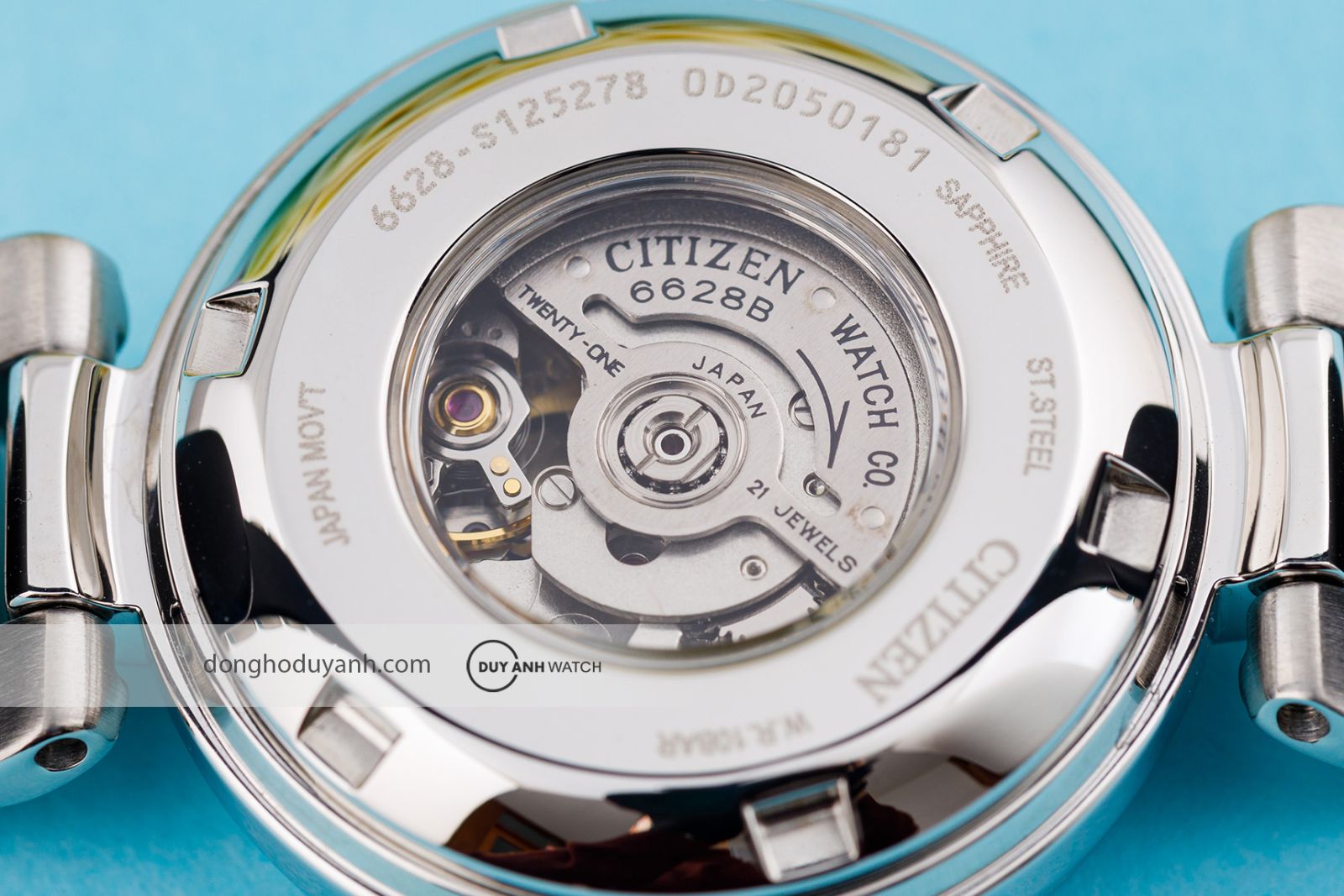 Mặt đáy Citizen Open Heart PR1020-85A