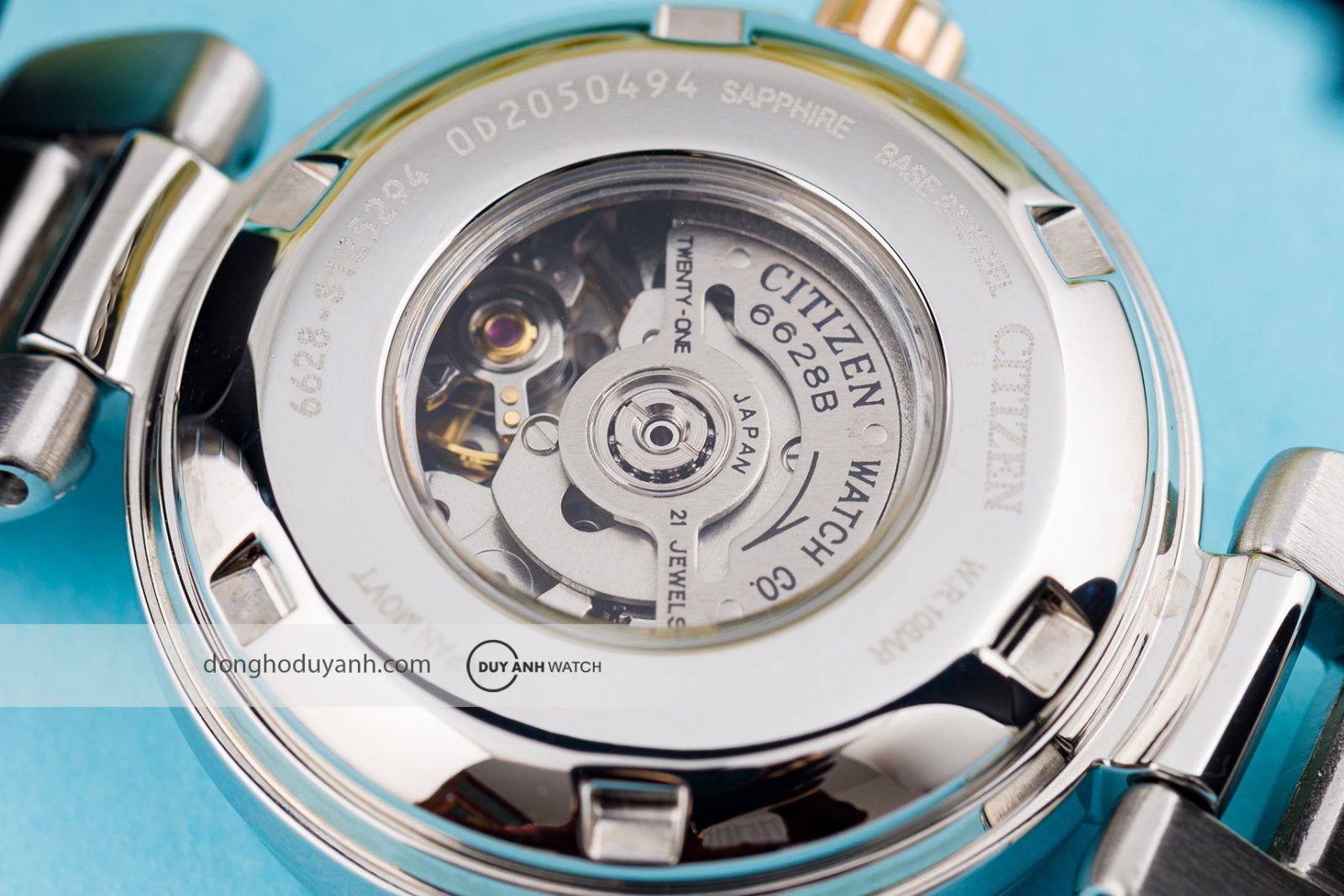 Mặt đáy Citizen Open Heart PR1024-84X