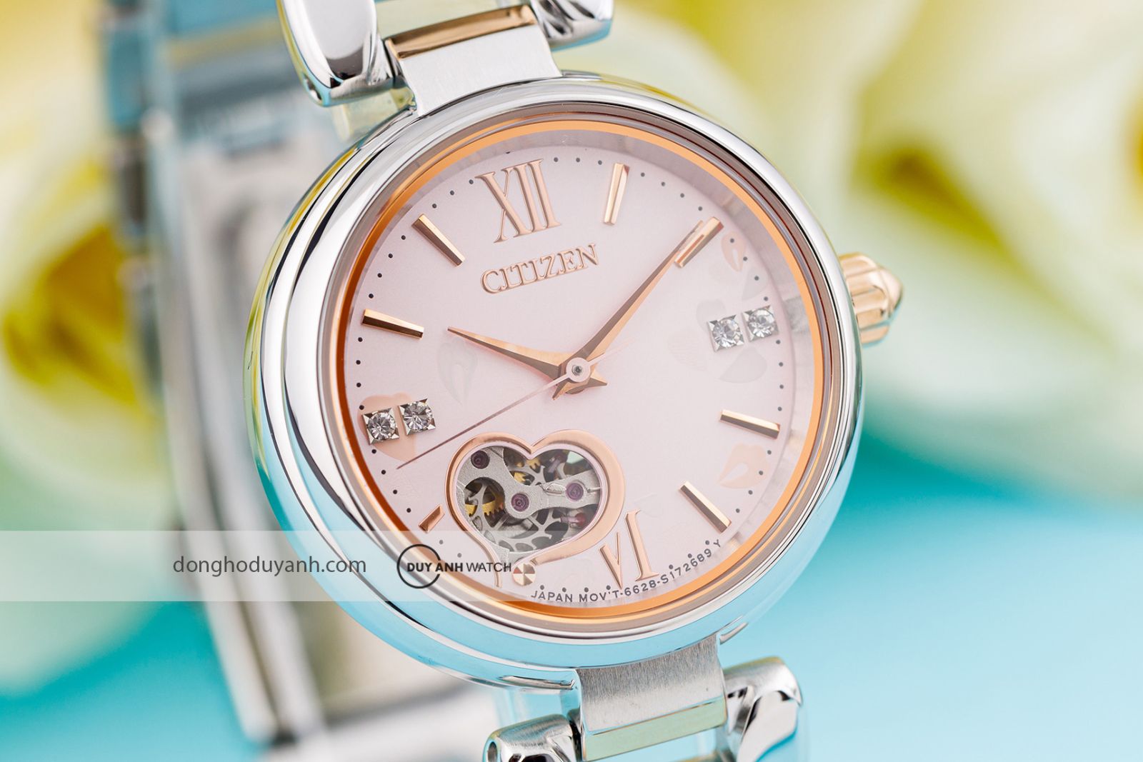 Mặt số Citizen Open Heart PR1024-84X