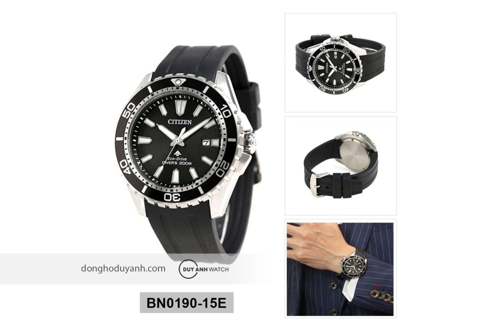 Đồng hồ Citizen Eco-Drive Promaster BN0190-15E
