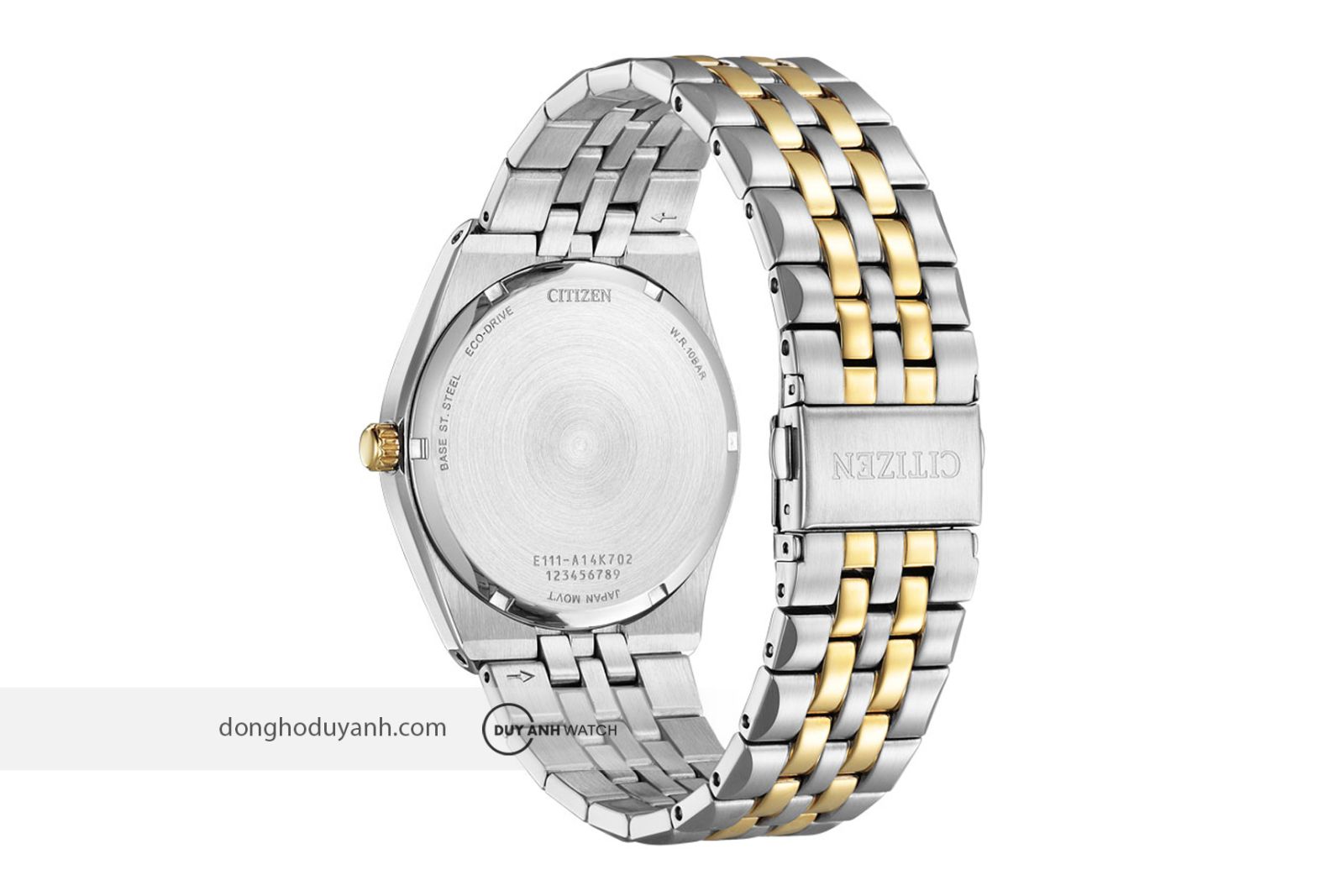Mặt đáy Citizen Eco-Drive BM7339-89X