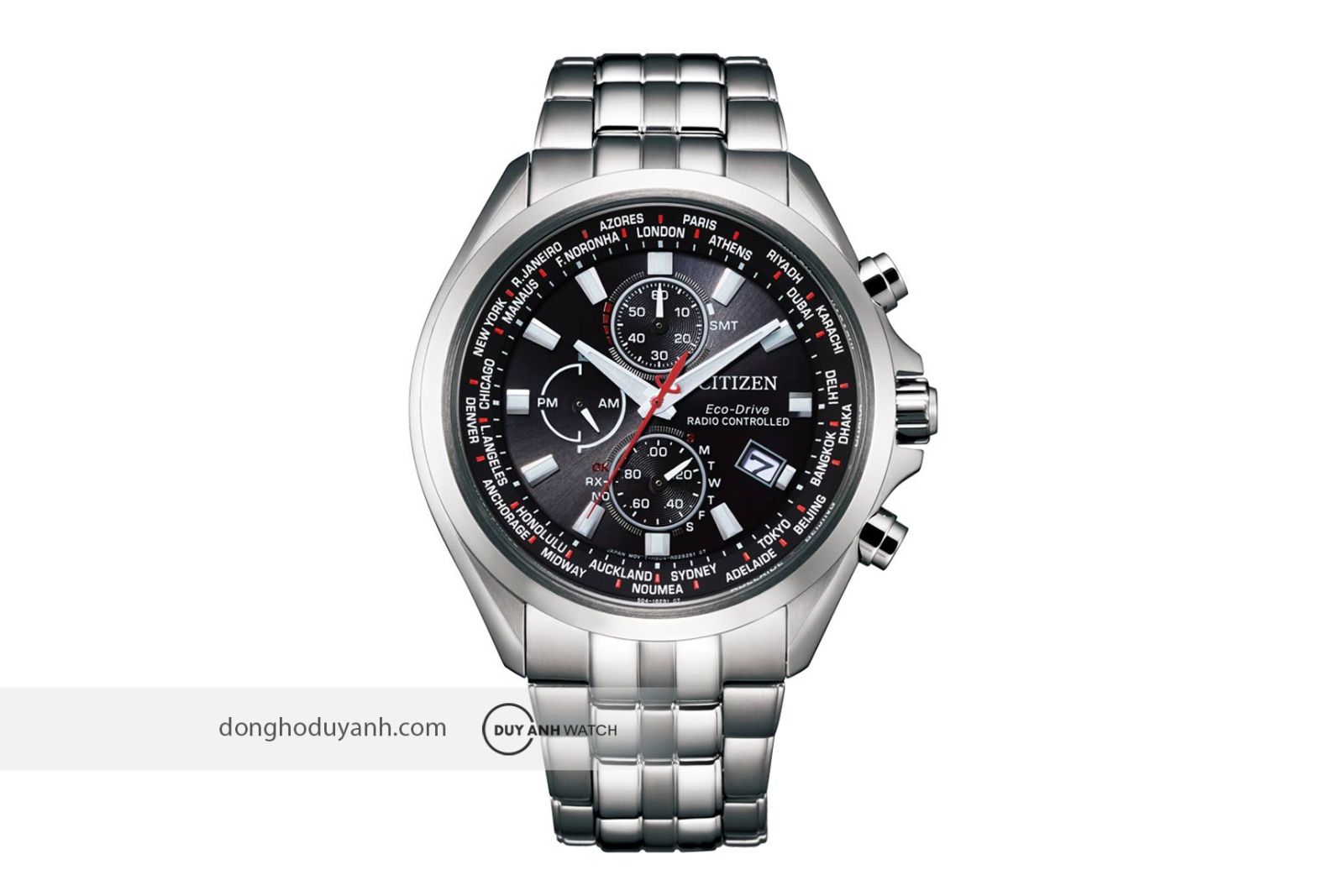 Citizen Eco-Drive Radio-Controlled AT8200-87E