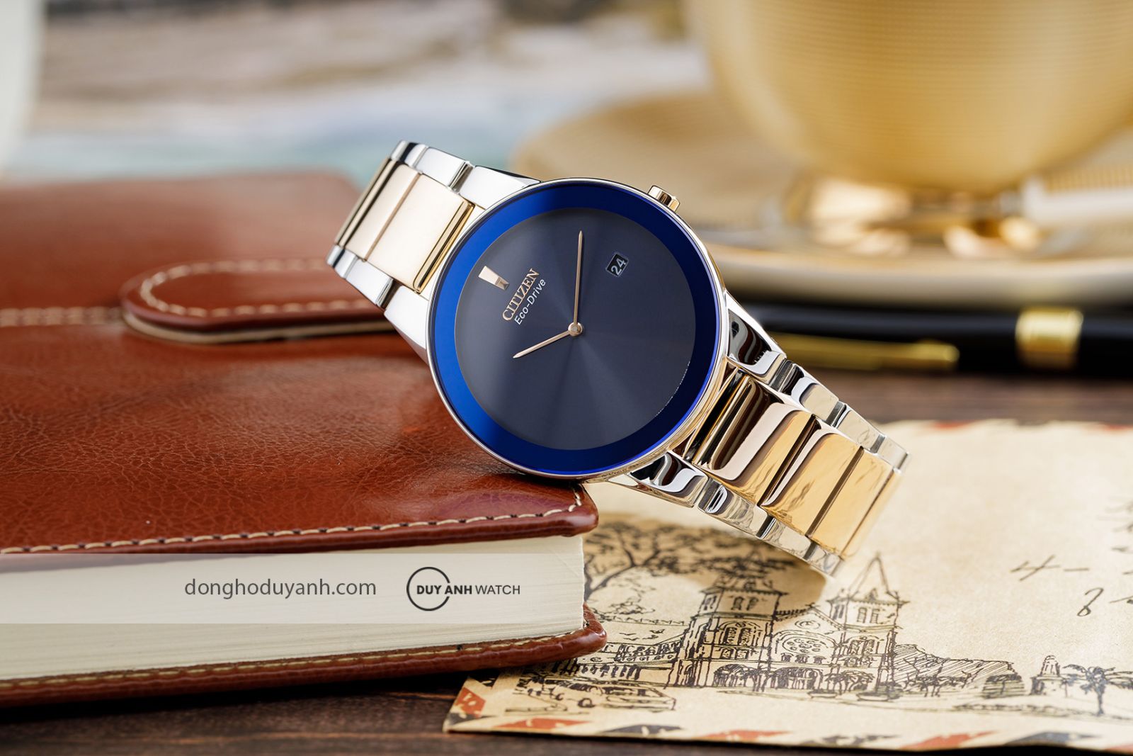 Đồng hồ nam Citizen Eco-Drive AU1064-85L