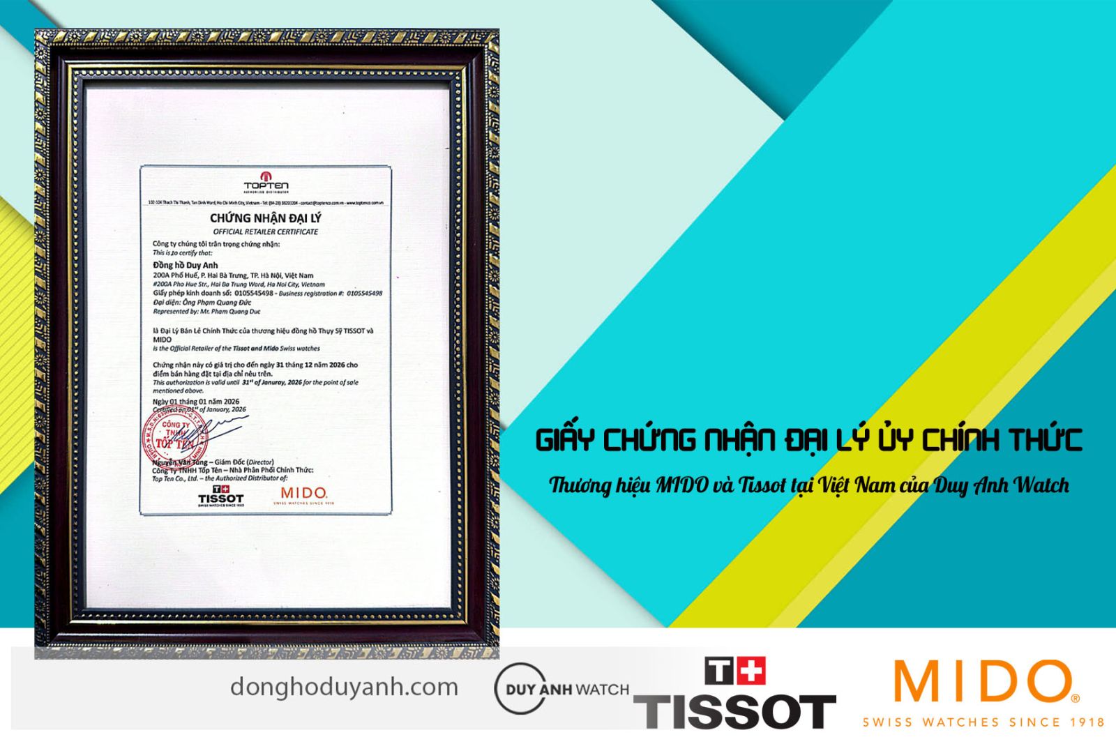 giay-chung-nhan-dai-ly-chinh-hang-thuong-hieu-tissot-cua-duy-anh