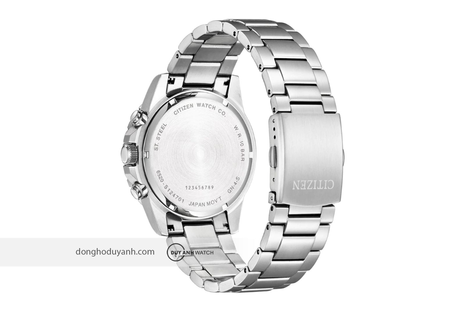 Mặt sau đồng hồ Citizen AI5001-81L