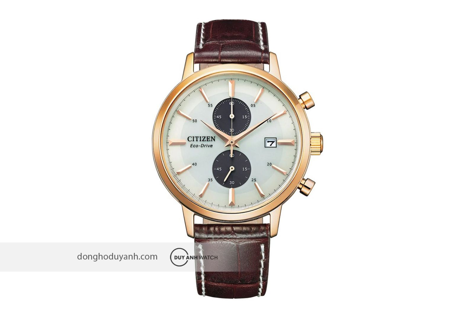 Đồng hồ Citizen Eco-Drive Chronograph CA7063-12A