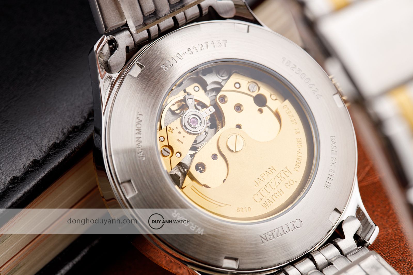 Mặt đáy Citizen Automatic NJ0114-84E