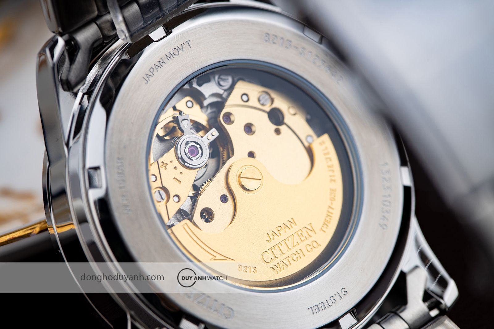 Mặt đáy Citizen Automatic NJ0140-84E