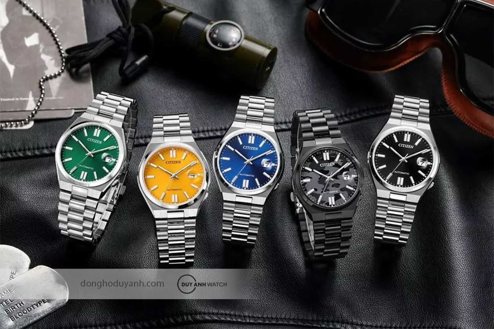 Citizen Automatic Tsuyosa NJ0150-81Z cùng bộ sưu tập