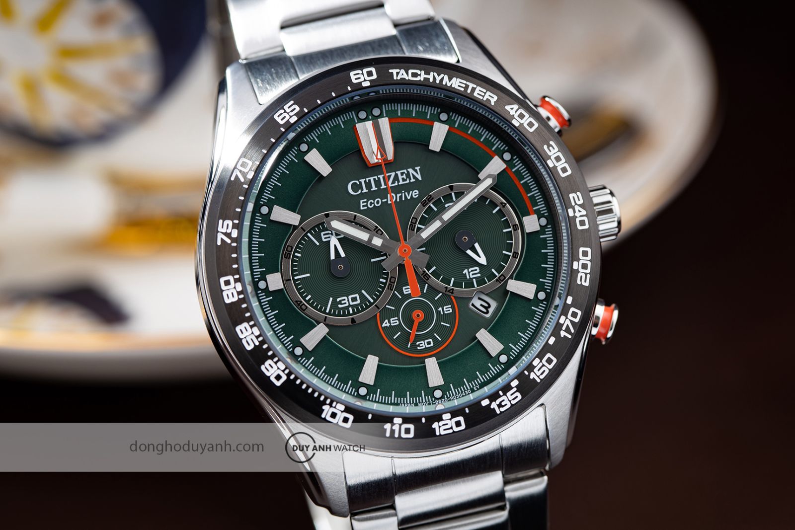Mặt số Citizen Eco-Drive Chronograph CA4486-82X