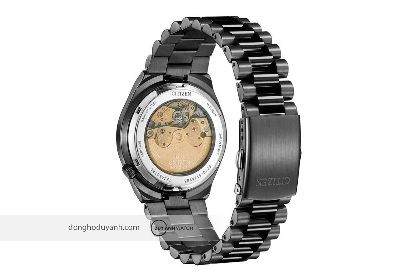 Mặt sau Citizen Tsuyosa Automatic NJ0155-87E