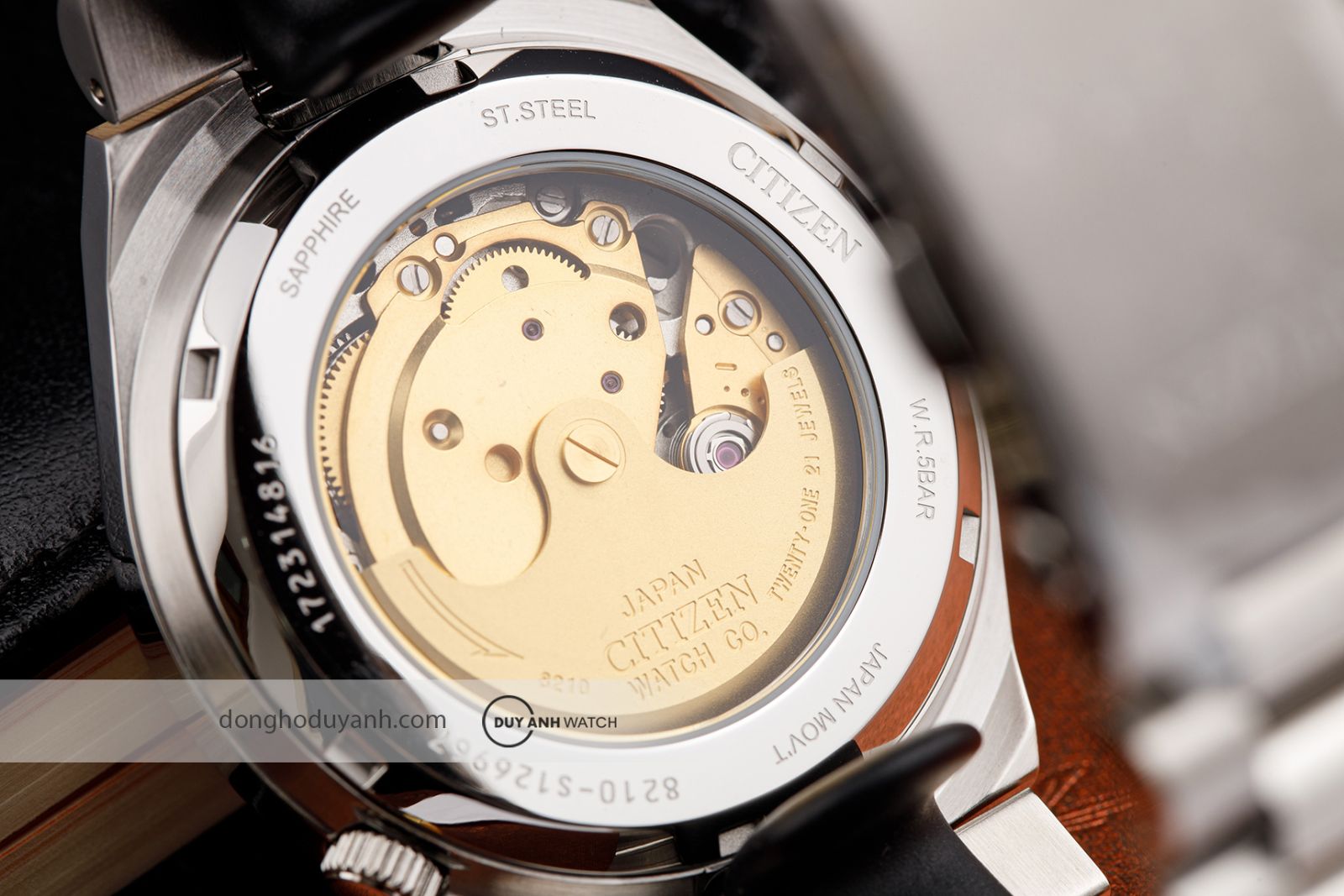 Bộ máy Citizen Tsuyosa Mechanical Automatic NJ0150-81E