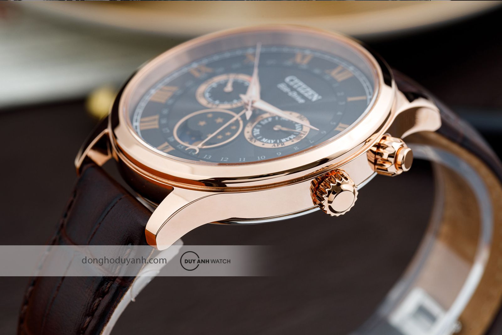 Bộ máy Citizen Eco-Drive Moonphase AP1059-19E